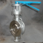 Stainless steel on the clip butterfly valve D373W-16P DN150