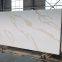 Code：7241，Calacatta artificial stone quartz slab kitchen countertops