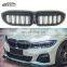 G20 Pre-Lci Carbon Fiber Diamond Black Grill  Replacement Grille For BMW 3 Series G20 G21 320i 330i M340i M340d
