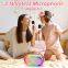 Mini Speaker Bluetooth Spiker Portable Audio Player Karaoke Portatil Machine Speaker With Wireless Dual Mic Microphone