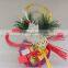 2016 Artificial Flowers Vine Factory Winter Jasmine/Aritificial Bow/Decoration Wreath