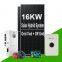 16kw Solar Hybrid system Inverter Solution on grid off grid together and battery
