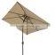 heavy duty Rectangle umbrella in beige