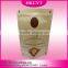 customized aluminum resealable paper bags for coffee