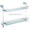 Wall Hang Single Tiler Glass Towel Shelf