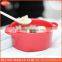 fancy colors soup bowl, ceramic bowl, salad bowl, baking bowl with handle and lid