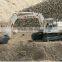 customized life-size excavator model for sale