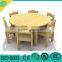 2016 the latest type kids kindergarten wooden montessori furniture
