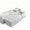 Hot sale white leather sofa bed folding leather sofa bed