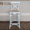 American Vintage cross back Solid Wood Bar Chair