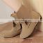 Plastic ankle length boots for women boots women 2015 made in China XT-DA0770