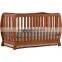 Wooden baby crib