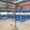 Corrugated carton box stapler machine