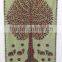 Beautiful hand block printed Tree of life hand embroidered home decoration wall hanging