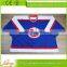 Custom nice sewing pattern reversible sublimation ice hockey jerseys