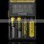 wholesale price 18650 battery charger Nitecore d4 charger CE. Rohs, KCC approved charger for IMR / Li-ion / LiFePO4 batteries