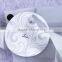 transparent foldable pp material plastic bag flower vase with ribbon