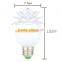 Crystal Lotus Lampada LED Light Bulb Christmas B22 E27/E26 3W LED RGB Stage Lamp Auto Rotating Party Disco Bar Lustre