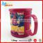 Eco-Friendly Feature soft pvc kids personalized plastic mugs