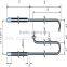 STA molybdenum disilicide heating elements /MoSi2 heater