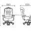 President High Back Leathe office chair swivel GZH-SJ1112H                        
                                                Quality Choice