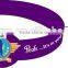hot popular sport custom silicone bracelet no minimum with big head logo
