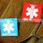 Customized Printing PVC Badges Embroidery Garment 3D Clothing Free Design