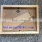 wood finished papers wrapped 4x6 inch crystal MDF photo frame for home decorative