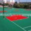silicon PU malfunctional basketball court and badminton court flooring materials