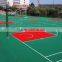 Silicon PU material portable basketball court sports flooring