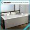 SUNZOOM UPC/cUPC certified aclove 3 wall apron bathtub, pannel bathtub, soaking apron bath tubs