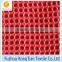 China wholesale red 100 polyester 3d mesh mattress fabric
