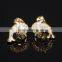 Express In Spanish Crystal Dolphin Elephant Earring