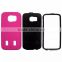 Wholesale 3 in 1 PC silicone mobile phone Case for Samsung galaxy S6, for Samsung s6 accessories , for samsung S6 phone cover