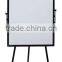 Magnetic Office and school white board supplies mobile flip chart easel magnetic surface adjustable whiteboard