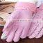 Sweet Style Polka Dot Design Finger Touch Screen Gloves
