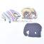 2016 latest custom souvenir elephant design epoxy resin fridge magnet