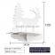 Fashion Fireproof Shelf Rack, Good Quality Carved Deer Style Plastic Wall Shelf