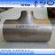 ss304 ss316l stainless steel tee tube fitting