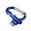 Promotional Big Aluminum Carabiner with LED light                        
                                                Quality Choice