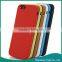 4.7" Mobile Phone Pinhole Back Housing for iPhone 6 TPU Case Black