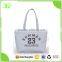Simple Design Canvas Tote Big Shopping Handbag Women's Bag