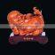 Large Marble Stone Laughing Buddha Statue