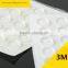 11*4mm Cylinder Self Adhesive Transparent Anti Slip Bumpers Silicone Rubber Feet Pads High Sticky Shock Absorber