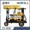 Max depth 200m XY-200F bore well drilling machine for sale