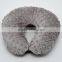 2016 New Sale 100% Polyester Customized Grey Minky Baby Boppy Pillow