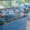 Chain link fence wire machine