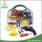 2016 Kids plastic toy mechanic tool box set