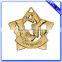 China Factory Supply Hollow Out Gymnastics Zinc alloy Gold 3D Medal