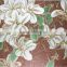 Decorative Lily Flower Glass Tile Mosaic Mural Patterns